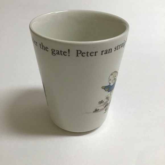 Wedgwood Beatrix Potter Peter Rabbit Porcelain Mug Child Cup England #33 Vintage - Picture 7 of 11